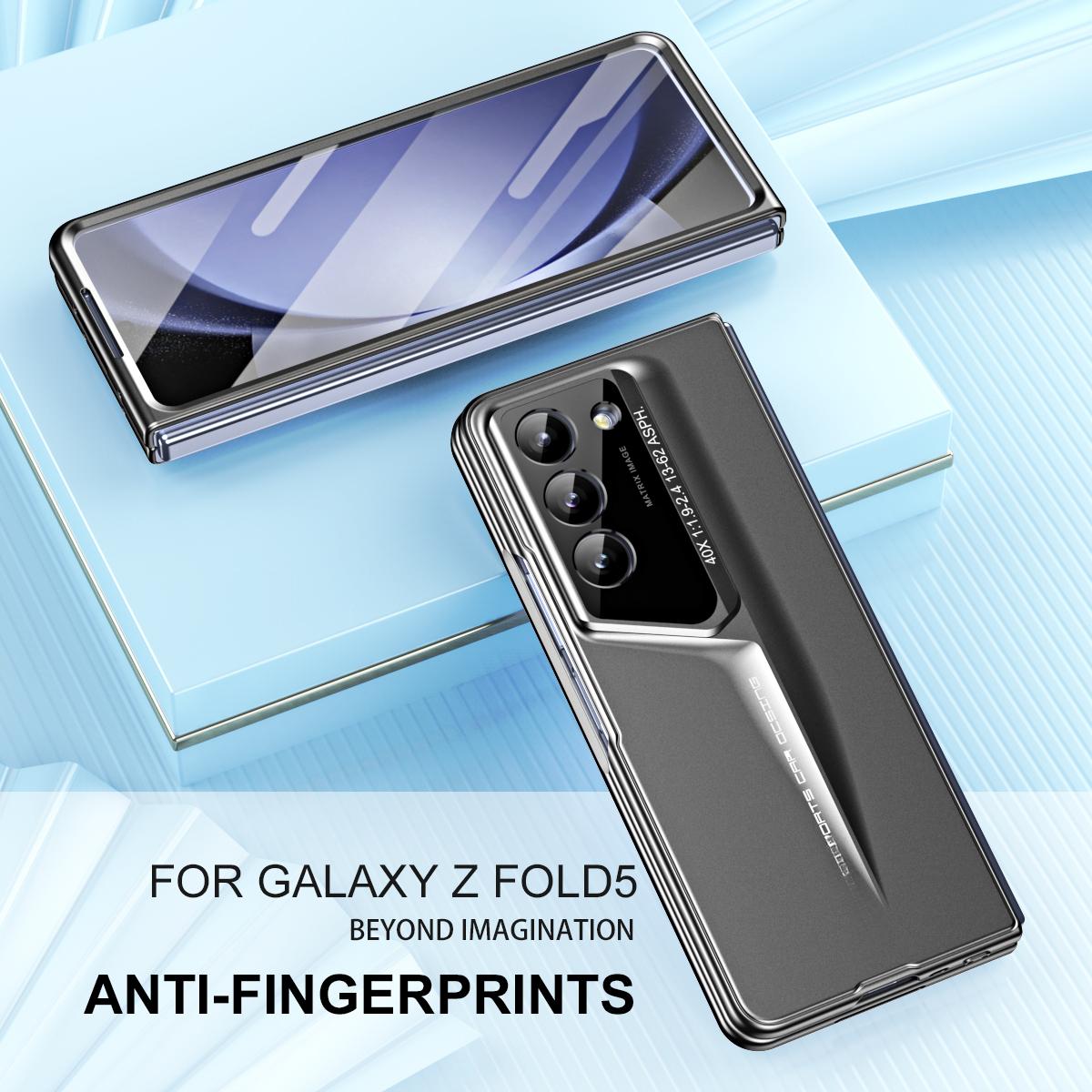 

Для Samsung Galaxy Z Fold 5 4 чехол ультратонкий, приятный на ощупь матовый с закаленной пленкой дополнительный слот для стилуса складной чехол для стилуса for Galaxy Z Fold 4