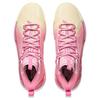 New LiNing Anti five 4 Cushioned Wear Resistant Breathable Mid Top Basketball Shoes Men's Pink Yellow ABFU015-2