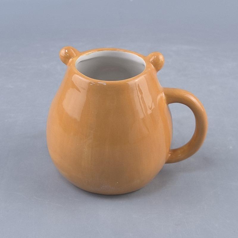 Creative Cute Guinea Pig Ceramic Mug High Value Ins Style Household Couple Water Cup Souvenir Gift White Porcelain
