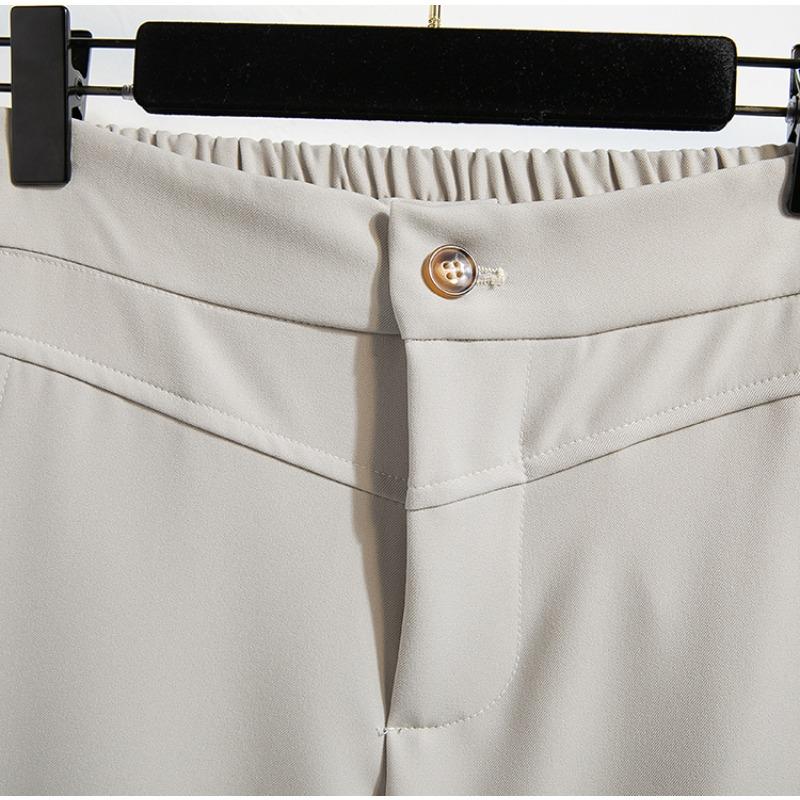 Dimanaf Summer 2025 Women Plus Size Pants Wide Leg Pants High Waist Basic Elastic Loose Casual Long Pants