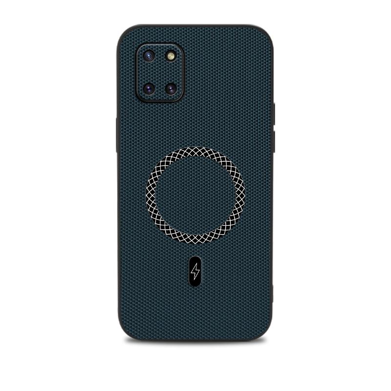 For Samsung A81 Slim Leather Texture Fit Magnetic Phone Case For Samsung Galaxy Note 10 Lite Shockproof Anti-Fingerprint Cover
