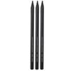 3 matite a carboncino senza legno, dure, medie e morbide, per disegno e schizzi, ideali per artisti.