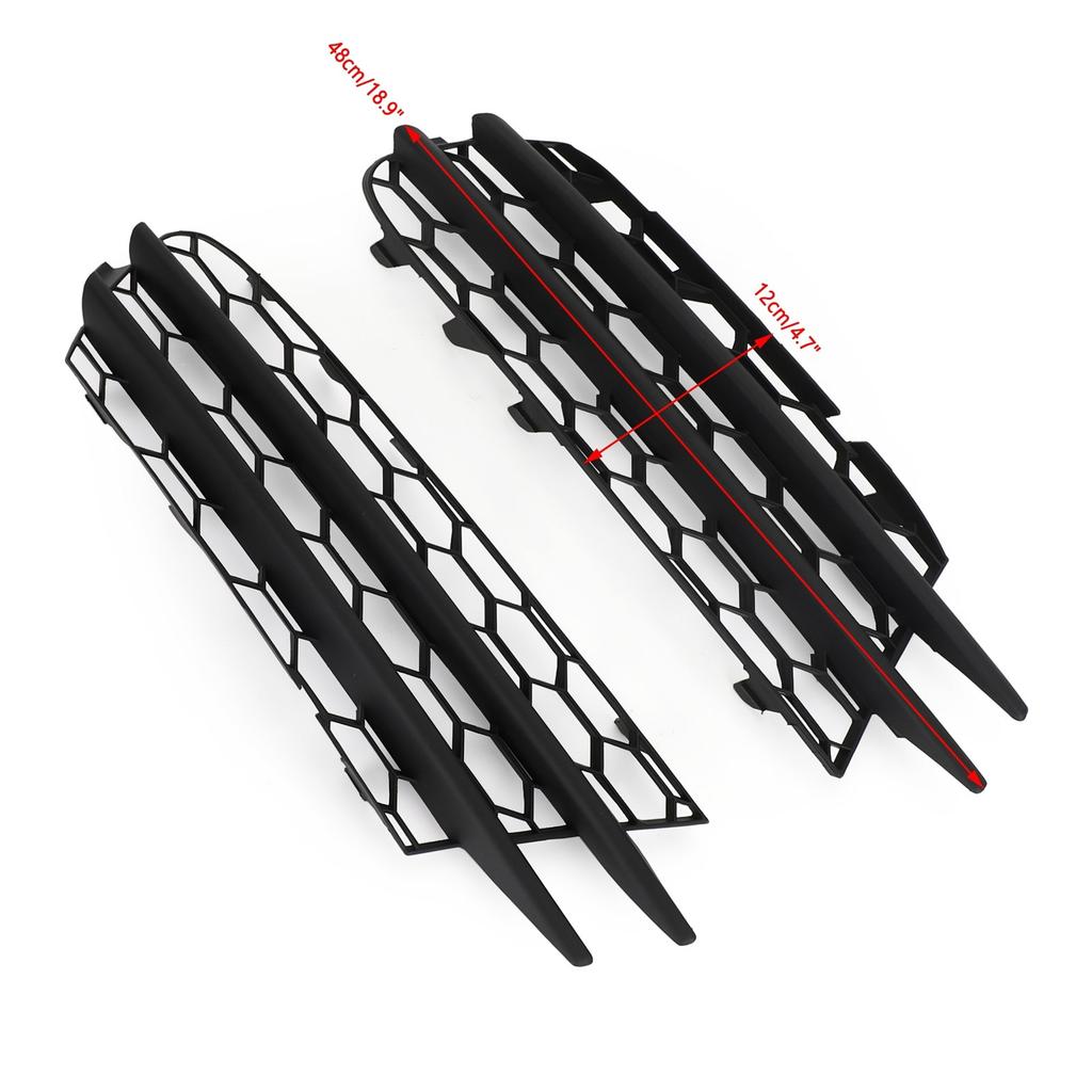 Paar Frontstoßstange Beifahrerseite Unterer Kühlergrill Passend für VW Scirocco 2008-2014 1K8853666B