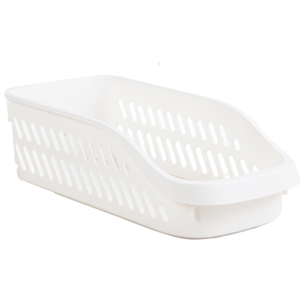 Kitchen Storage Box with Wheel Hollowed Design Large Capacity Non-Slip Handle Pantry Organizer Stackable Countertop Seasoning Bo