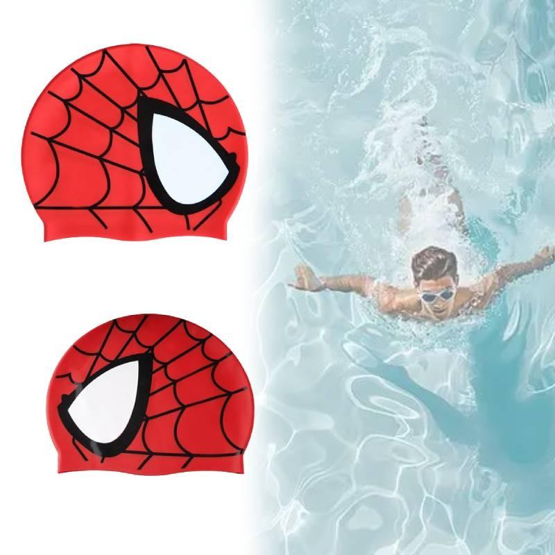 Kinder Silikon Wasserdichte Badekappe Ohrenschutz Poolaktivitäten Wasser
