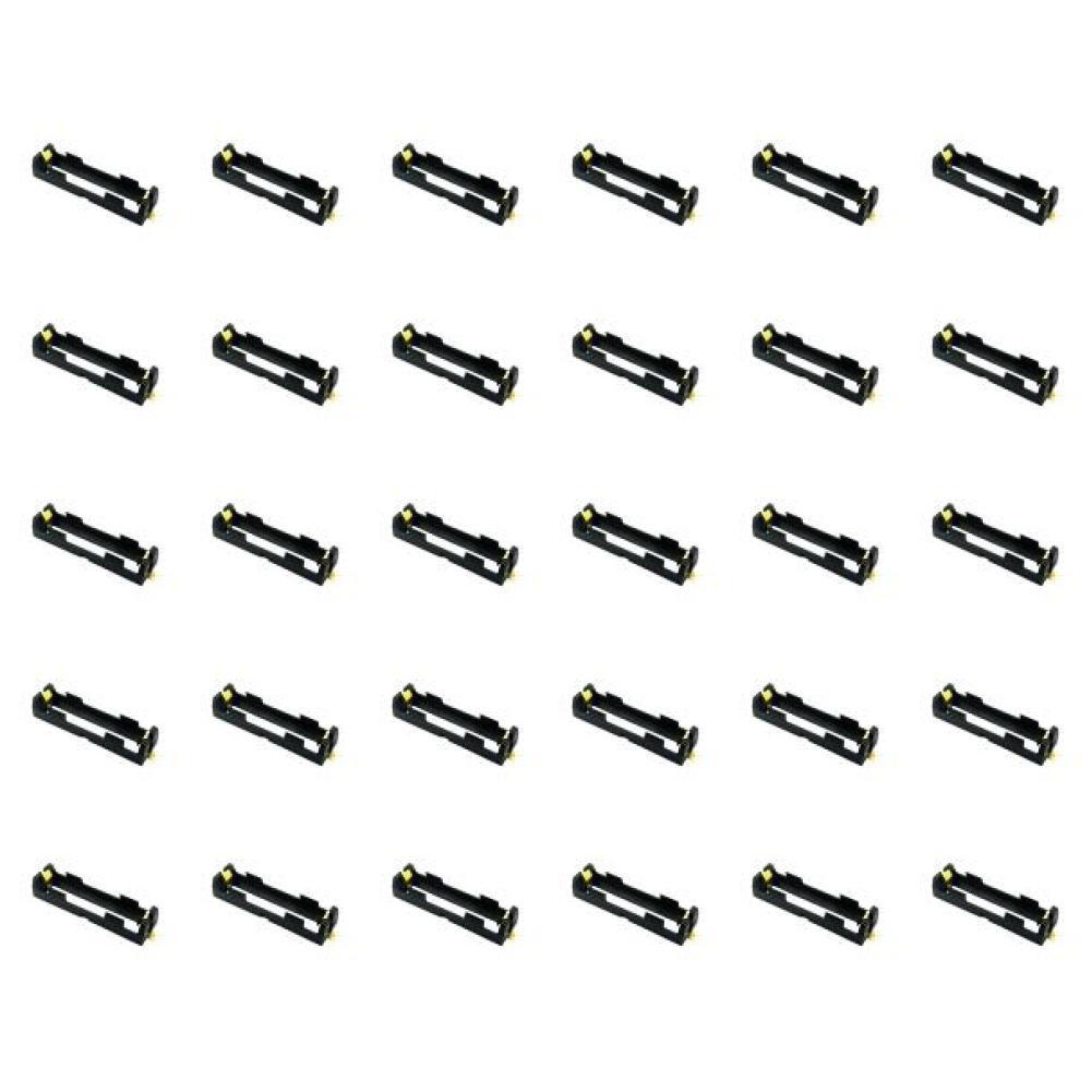 

Держатель батареи 18650 SMT, перезаряжаемый внешний аккумулятор 3,7 В с бронзовыми контактами (1 слот)