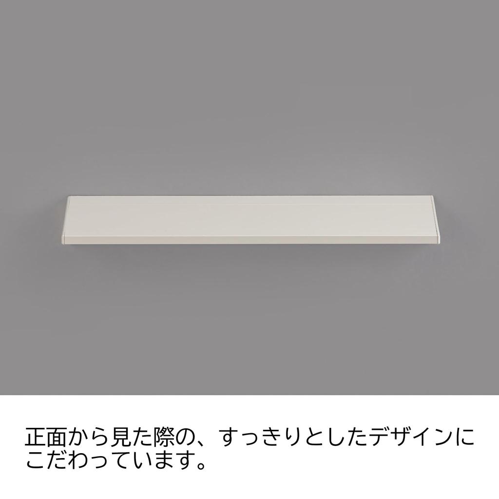 ALMETAX Wall Shelf - Suitable for Rental Properties - No Drilling Required - Storage Shelf - Push Pin Attachment - Drywall - Wall Mounted Shelf - DIY