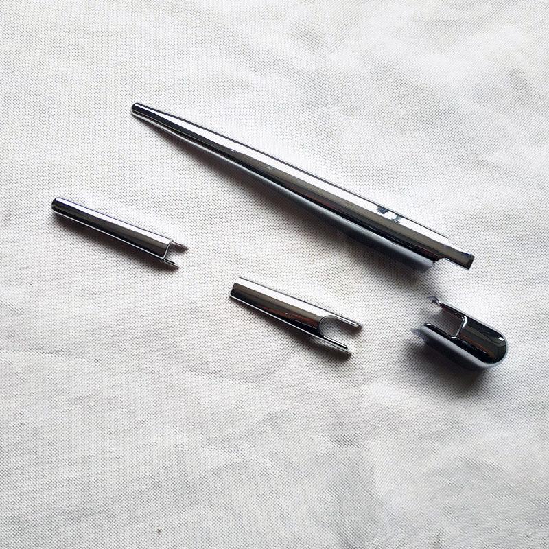 Rear Wiper Window Wiper Cover Trim for Mazda Cx30 Cx-30 Cx 30   Car Accesorios Plastic Chrome 4 Pcs
