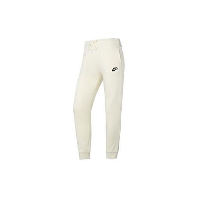 Fleece Cuffed Joggers Women Bottoms White DQ5192-113