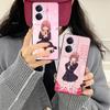 Anime Hakari Hanazono Matte TPU Mobile Phone Case for OPPO Reno 14 13 12 11 10 9 8 7 6 5 F T Pro 5G Colorful Printing Cover