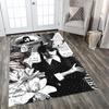 Dark Gothic Portrait rug for living rooms, bedrooms, home décor, and as gifts.