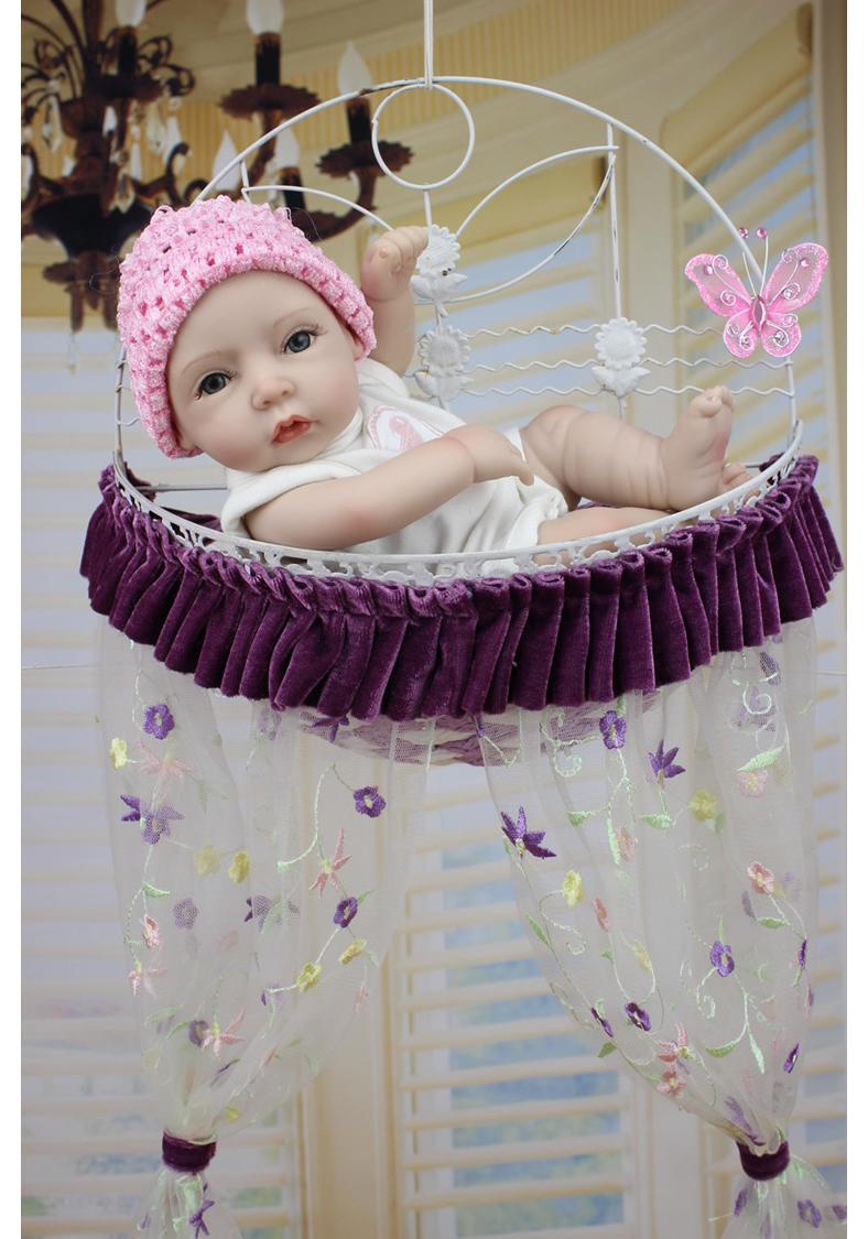 28cm Realistic Silicone Baby Doll - Original, Simulated Bathing Gift 28cm