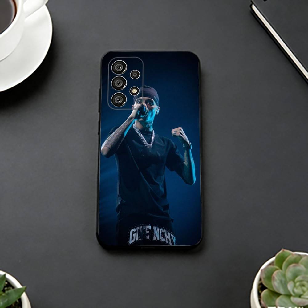 Rapper C-Central Cee Phone Case For Samsung S25,S24,S21,S22,S23,S30,Ultra,S20,Plus,Fe,Lite,Note,10,Black Cover