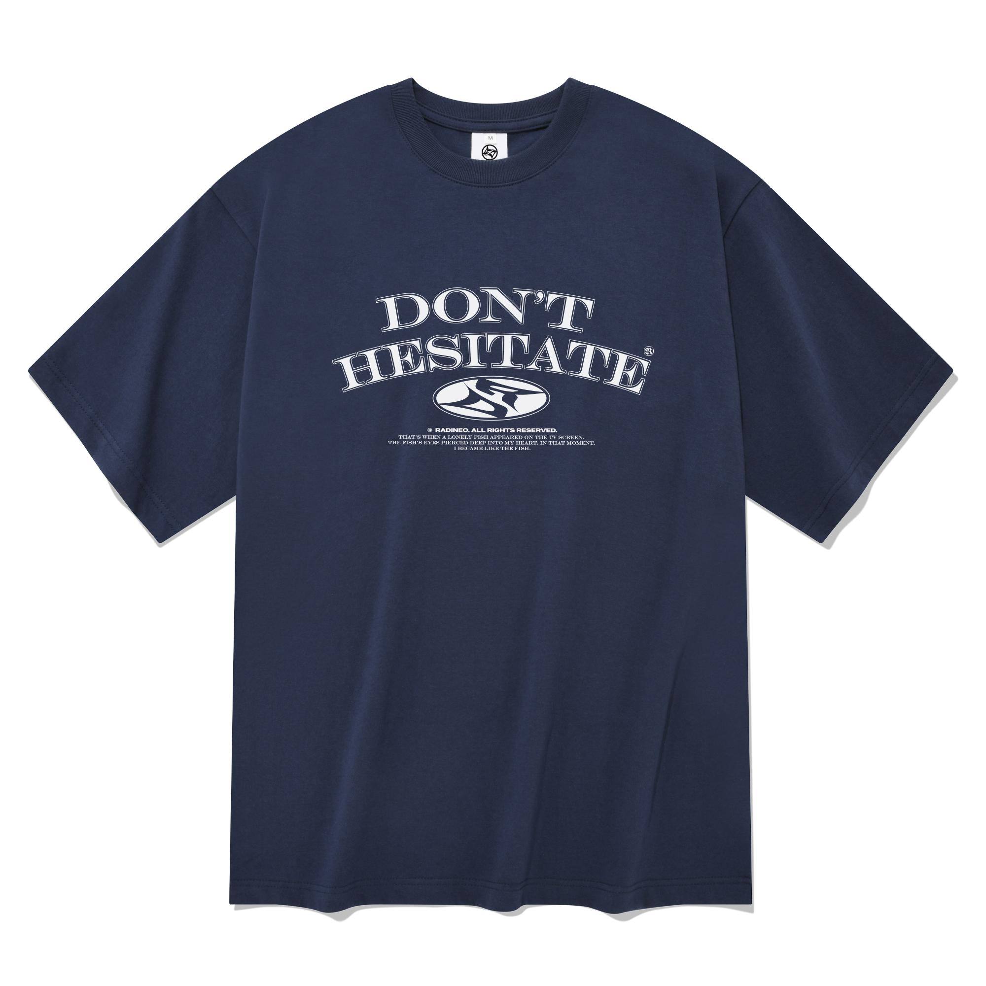 Radineo Slogan Short Sleeve T-Shirt Navy Navy (Navy)/L