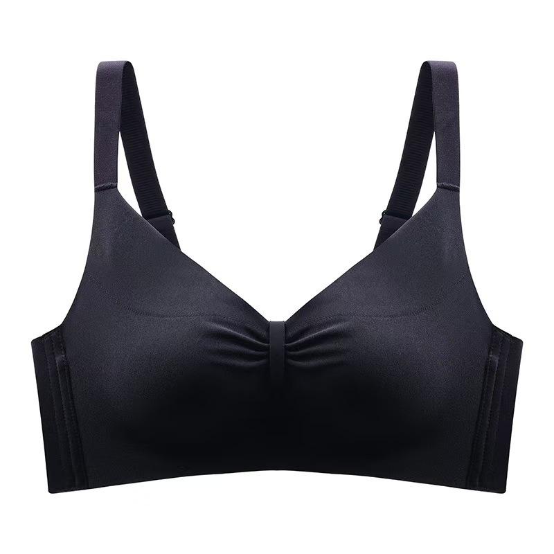 Adjustable Seamless Bra for Small Breasts Push-up Bra Wire-free A-cup Shaping Side Boob Reduction and Lift