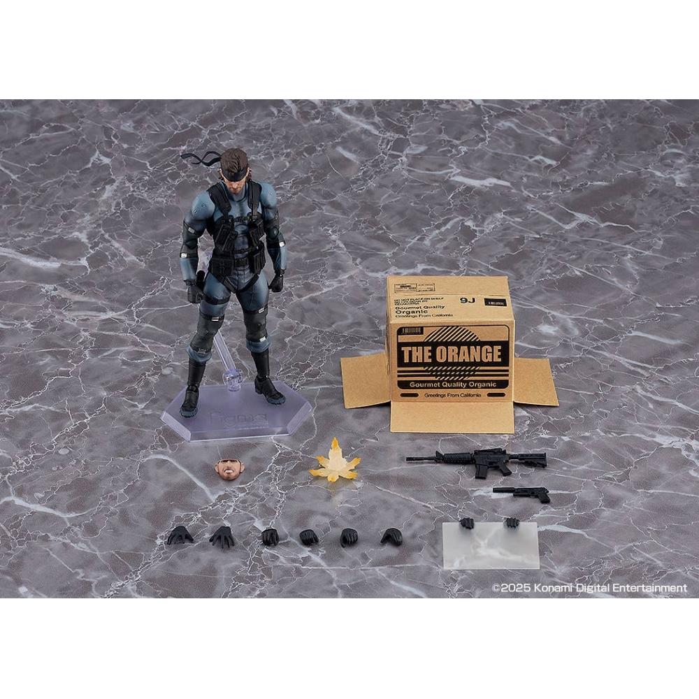 Max Factory Metal Gear Series Figma Solid Snake  Updated Edition Mgs2 Ver.