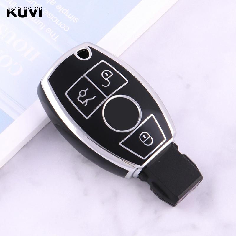 TPU Autoschlüssel Hülle Abdeckung Shell Fob für Mercedes Benz ABCES Klasse W204 W205 W206 W212 W213 W176 GLC CLA W177 W222 W223 W463