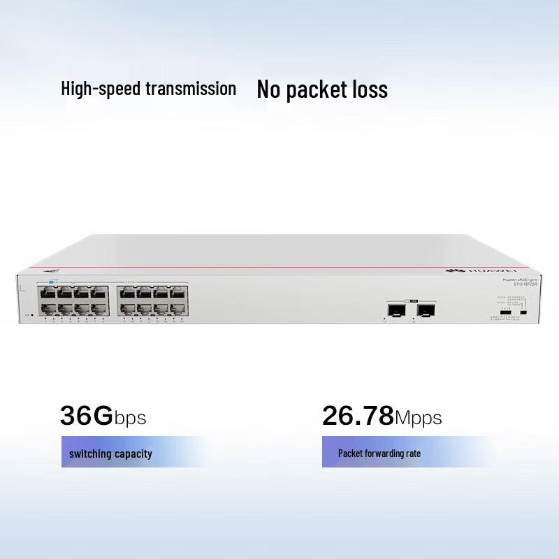 Huawei Kunling S110-16P2SR Gigabit PoE Switch