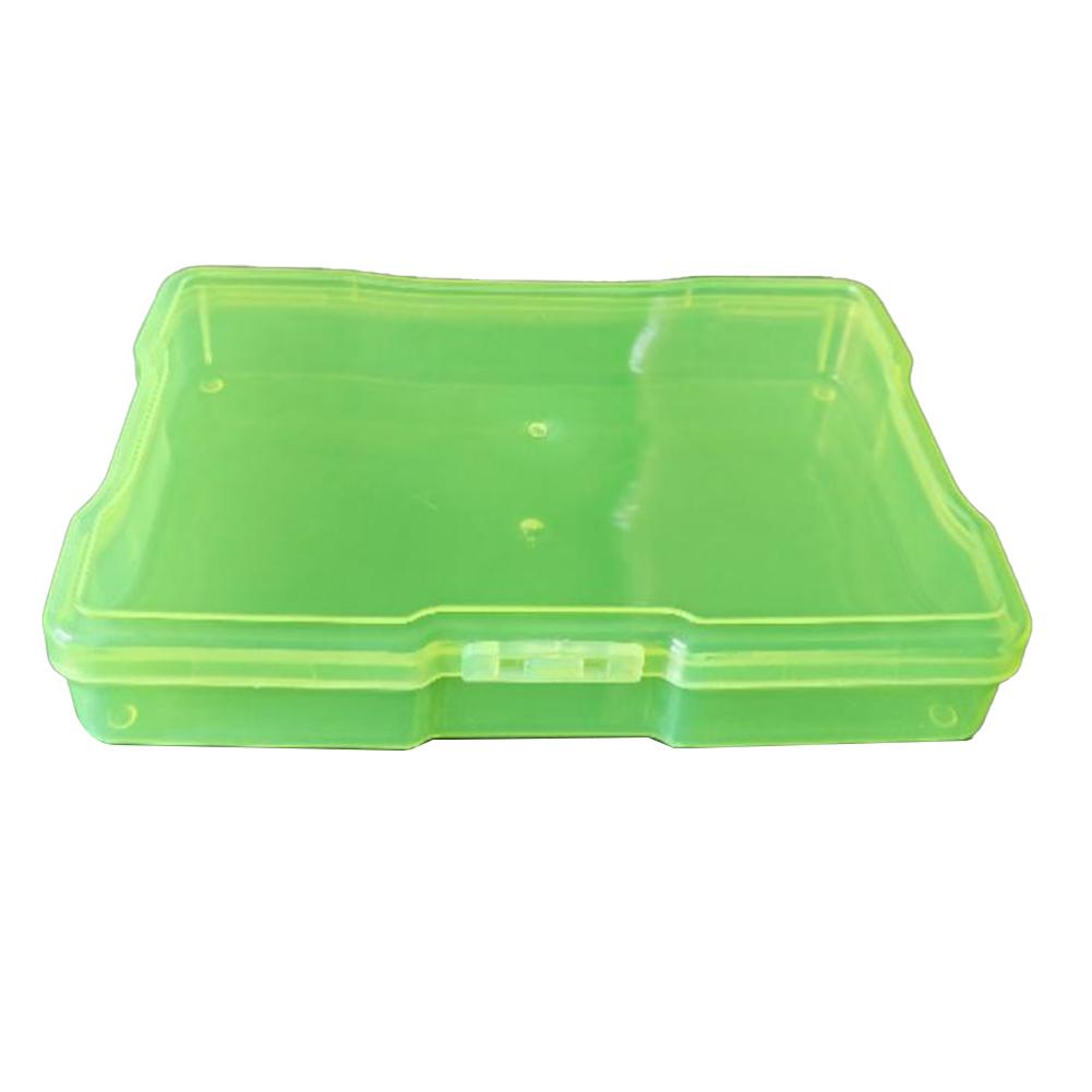

Practical High Quality Photo Storage Box Case Multiple Color 6.625x 4.75x 1.25inches For Holding Photos/ Jewelry светло-зеленый