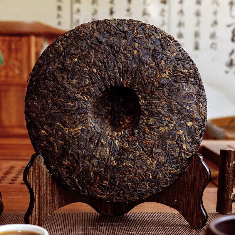 Pu'er Ripe Tea Yunnan Seven Cakes Tea Bamboo Shell Whole Mention Pack Tea Cake