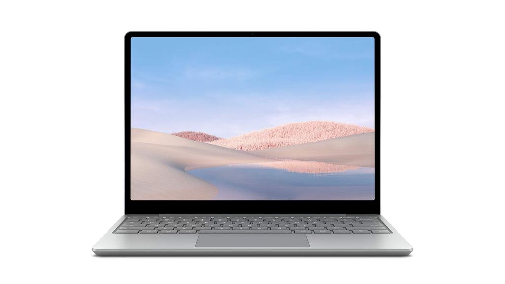 Microsoft Surface Laptop Go with Office Home Breakfast 10th Gen 8GB 256GB Platinum 12.4-inch & 2019, Intel® Core™ i5-1035G1, RAM, RAM, (THJ-00020)