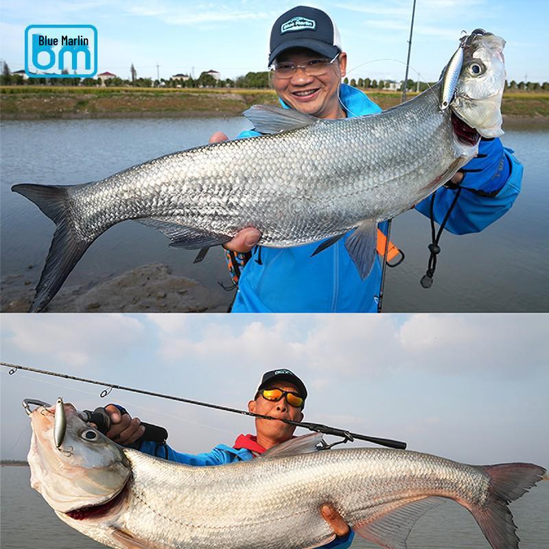 Bluefin Tuna Sinking Pencil: Ultimate Underwater Casting Lure for All Fish Layers, Perfect for Bass and Catfish.