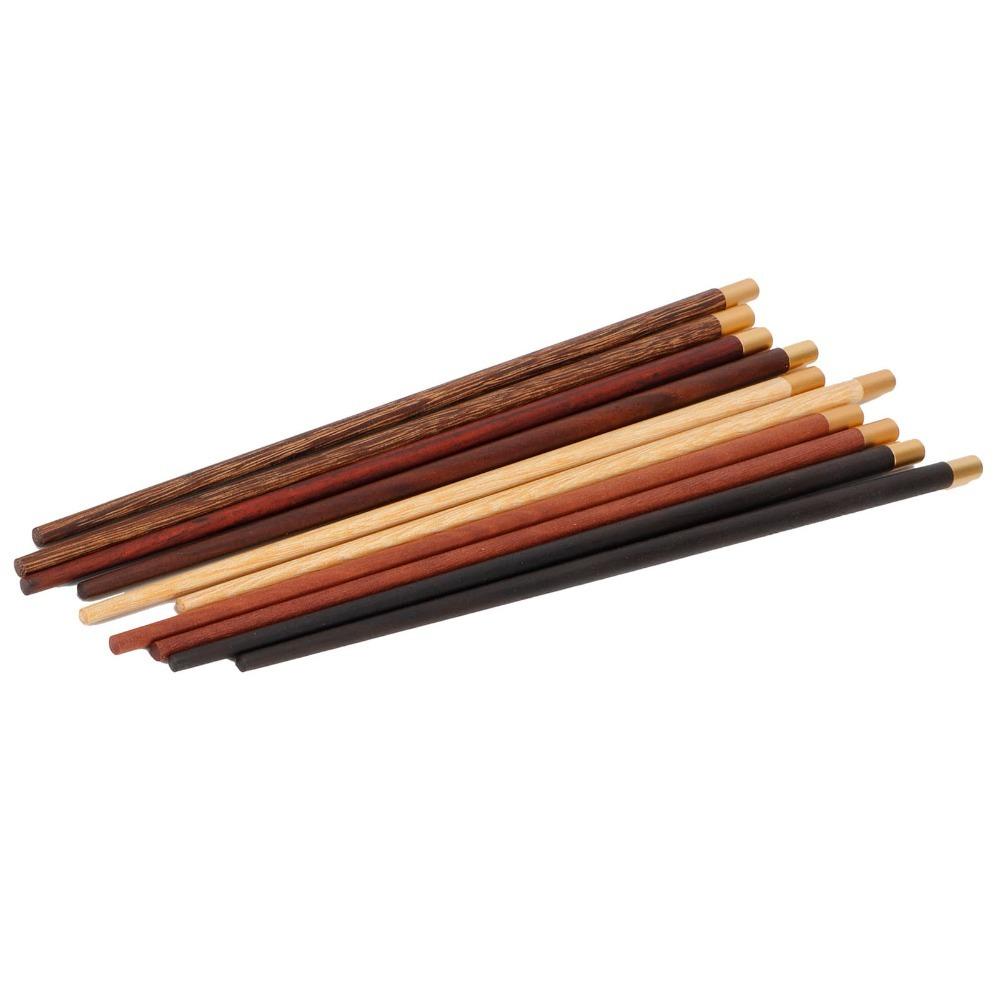5 Pair Paint Free Wooden Chopstick Wooden Dining Chopsticks Chinese Chopstick  Daily Dining