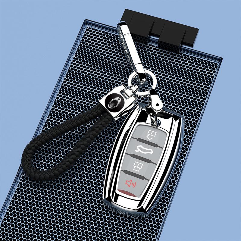 Great Wall Haval ORA/ORA Black Cat Key Cover - White Cat Interior Decoration for Female Drivers