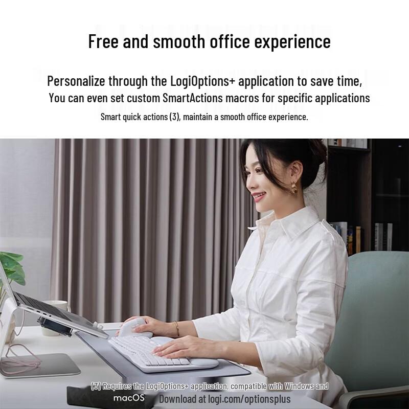 Logitech Wave Combo Ergonomic Wireless Desktop Set