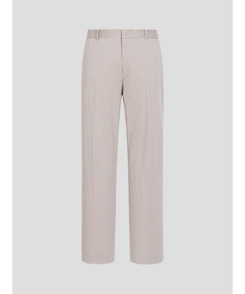 GLXY (GALAXY LIFESTYLE) Glxy [Galaxy Lifestyle][Sanmu Clothing] Stretch Commuter Chino Pants Beige