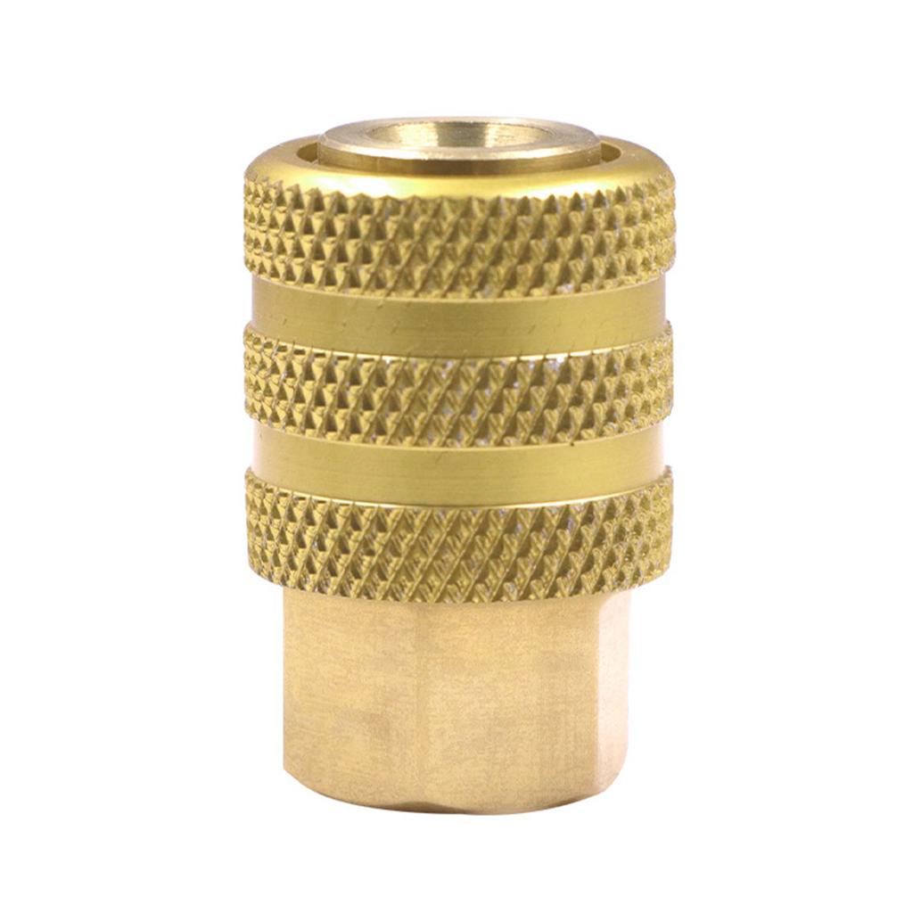 Quick Release Metal Tire Inflation Chuck Auto Locking Brass Connector 12.5mm Thread For Truck Motorcycle Tire Repair tool