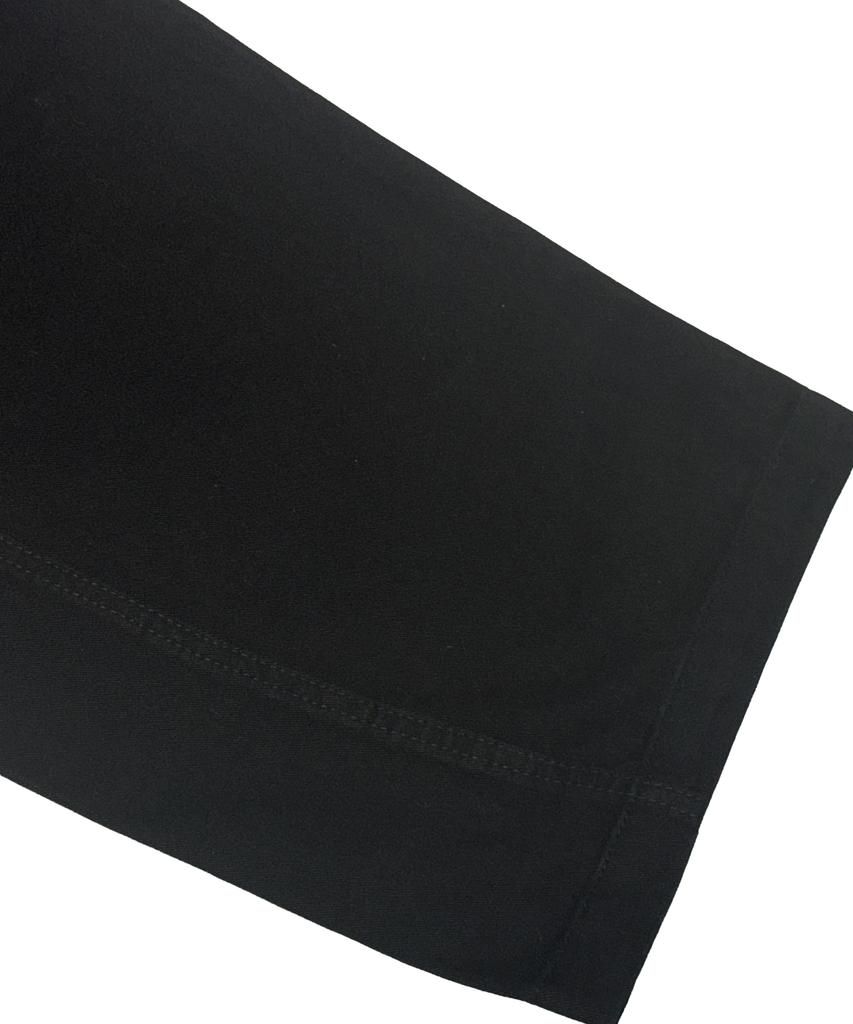 STIGMA Washed Belt Curved Pants Black