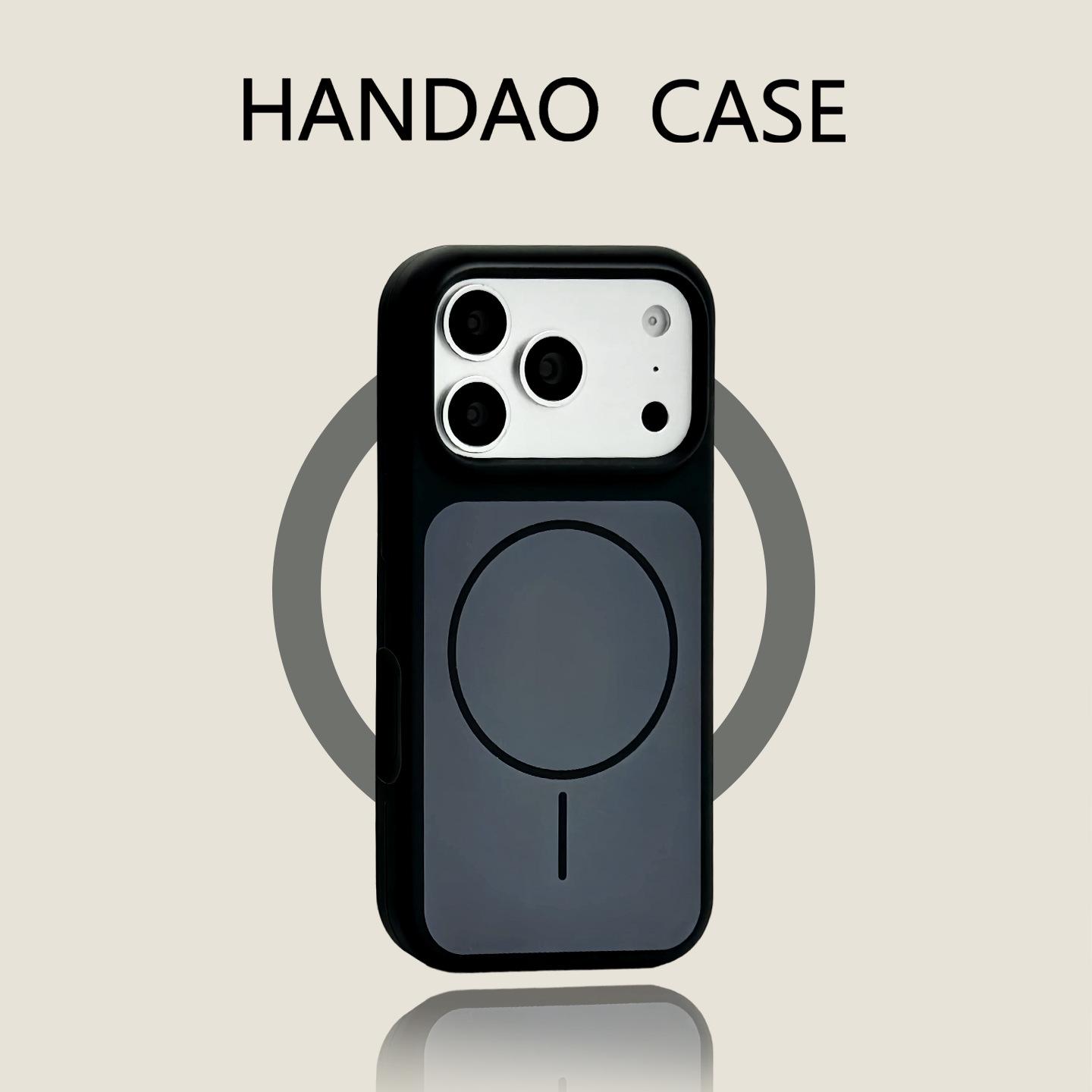 

iPhone 17 Pro Max Liquid Silicone Magnetic Ring Case - Drop-proof Protective Cover for Apple 17 Air 17