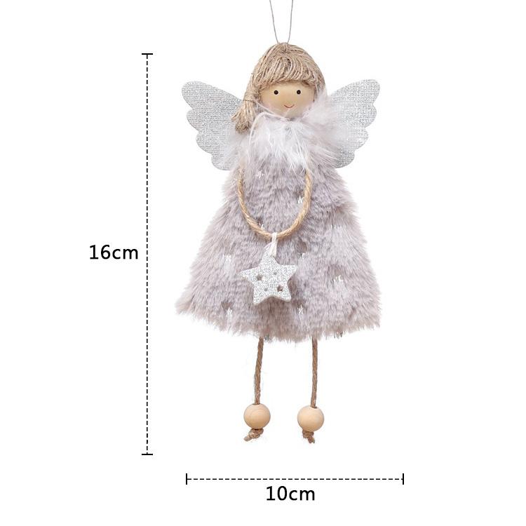 New Year 2025 Christmas Elf Doll Ornaments Xmas Tree Hanging Pendant Navidad 2025 Santa Kids Gift Christmas Home Decoration