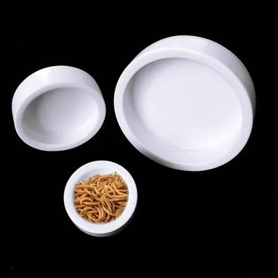 Ceramic Aquarium Pet Reptile Feeder Bowl Basin Food Water Pot Reptile Turtle Tortoise Scorpion Lizard Crabs Supplies 6.8cm
