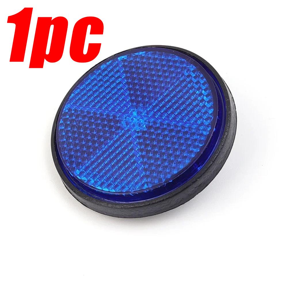 1/5pcs Circular Reflector Universal Car Trucks Motorcycle ATV Bikes Bicycle Reflector Safety Reflector Motorcycles Accessories