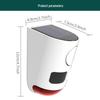 Solar-Powered Blind Spot Alarm & Ultrasonic Rodent Repeller with Infrared Sensor