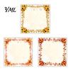Thanksgiving Window Decals Harvest Festival Static Glass Sticker, Autumn Clings with Maple Leaves Sunflowers And Decorative Stickers Berries