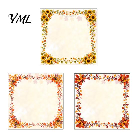 Thanksgiving Window Decals Harvest Festival Static Glass Sticker, Autumn Clings with Maple Leaves Sunflowers And Decorative Stickers Berries