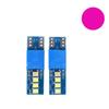 2Pcs Dynamic T10 Car Interior Reading Light Trunk Led Width Indicator Light Modified Light Double Tip Car Lighting T10 Bulbs