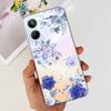 Cute Flower Cat Painted Case For Realme 10 / Realme 10 Pro / Realme 10 Pro+ Soft Silicone TPU Cover For Realme10 4G 10Pro Plus
