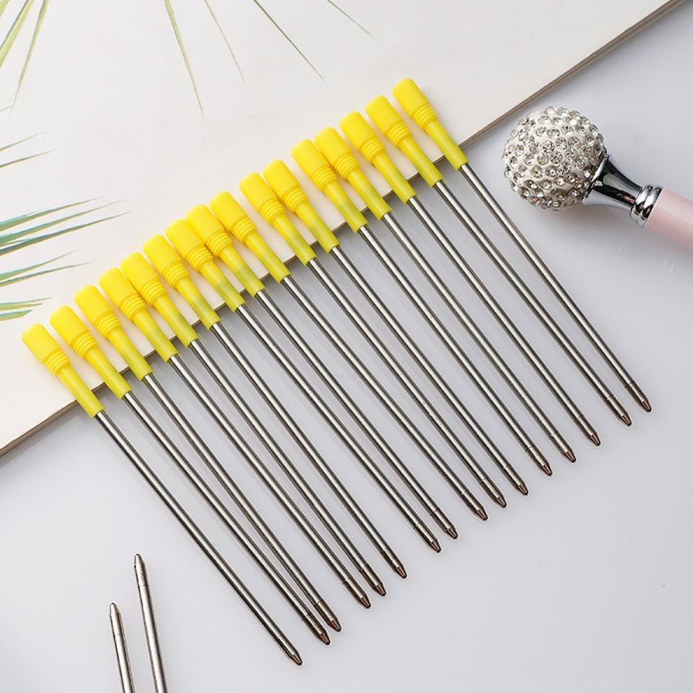 Black Ink Ballpoint Refill 3.2 Inch Ink Pen Refills for Multifunction Pen Pen Refills  Office