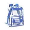 Mochila Transparente Bolsa de Armazenamento Transparente Mochila Estudantes Bolsa de Armazenamento com Bolso Bolsa de Praia Transparente Trabalho Escola