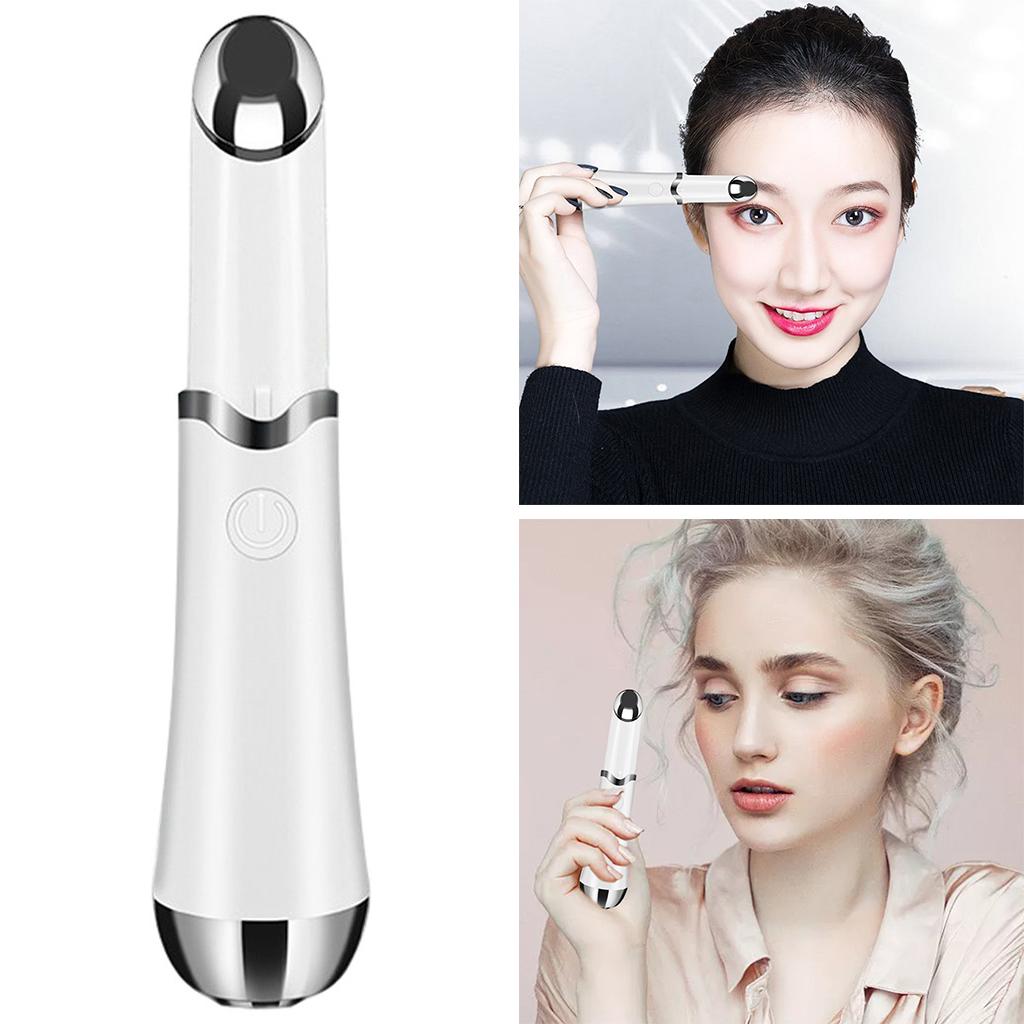Eye Massager Pen Vibration Heated Red Care Function for Eye Bags
