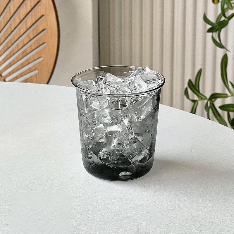 Household Glass Coffee Cup Curled Latte Cups Drinkware Juice Milk Simple Mug Transparent Water Bottles Glassware Cups Coffeeware