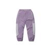 Li Ning Badfive Basketball Series Cuffed Loose Sports Pants Women Pants Purple AYKR132-1