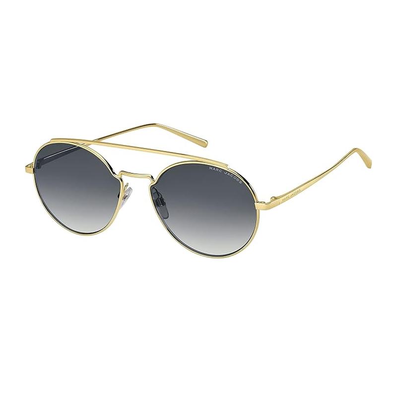 Marc Jacobs Lens Logo Metal Aviator Sunglasses Women s Gold 20MARC456SJ5G9O