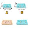 Square Pet Cooling Mat Non-Slip Dog Sleeping Pad Cat Sleeping Mat Cooling Puppy Bed  Kennel