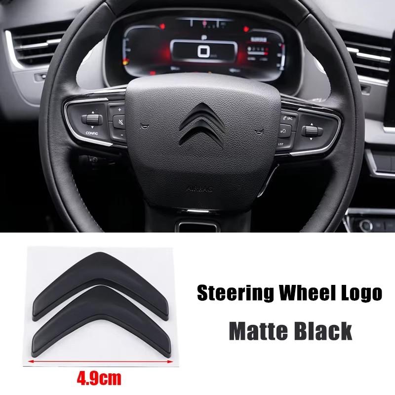 

Metal Car Front Rear Emblem Badge Steering Wheel Badge for Citroën C1 C2 C3 C4 C5 Elysee Picasso Replacement Logo Accessories