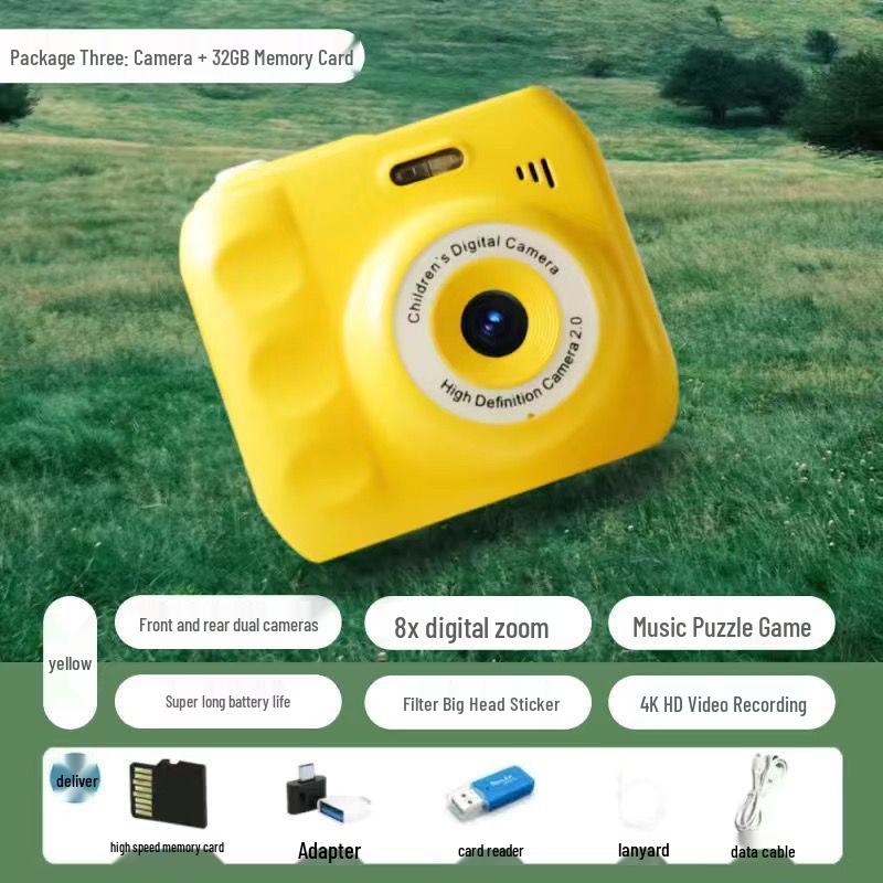 Polaroid Retro CCD Campus Camera - High-Pixel Birthday Gift with Free Shipping